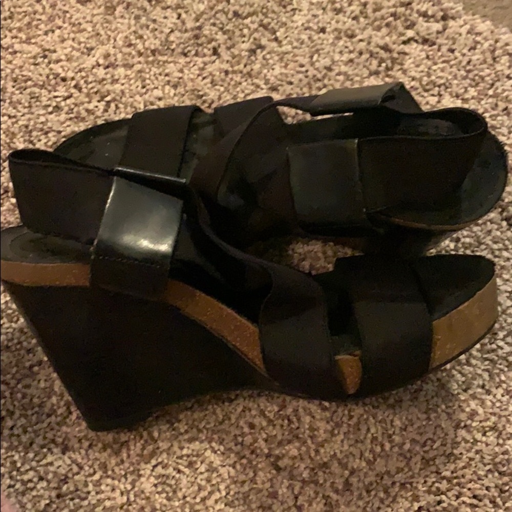 Black BCBG heels